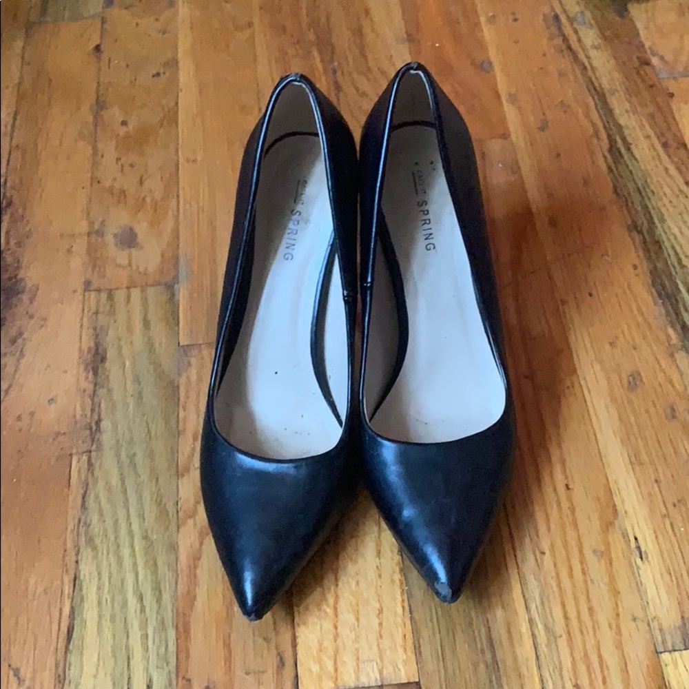 Black heels